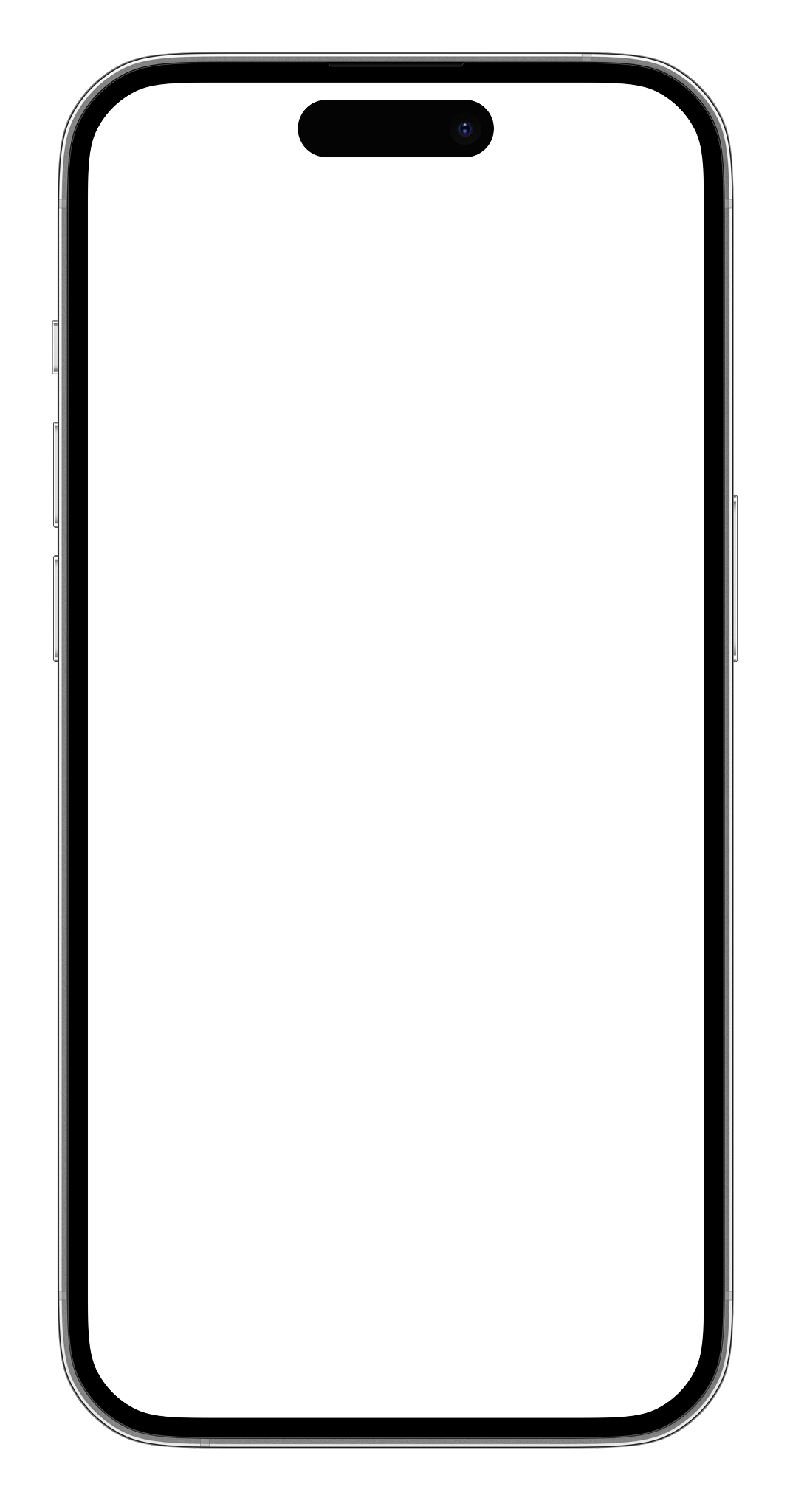 Silver Phone Frame